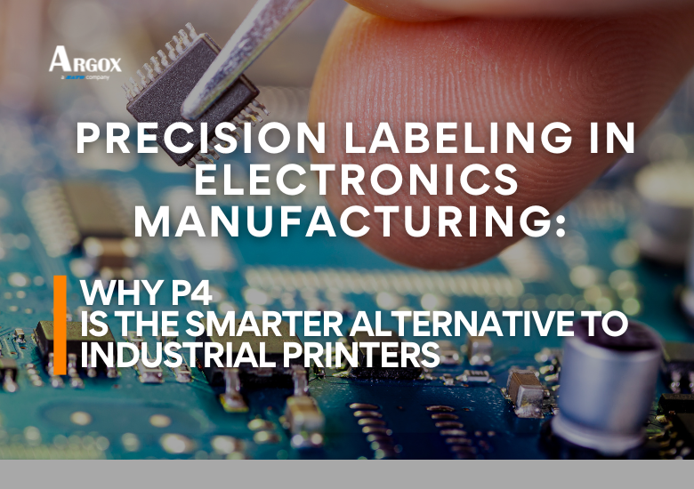 Precision Labeling in Electronics Manufacturing:  Why P4-650 Pro Is the Smarter Alternative to Industrial Printers