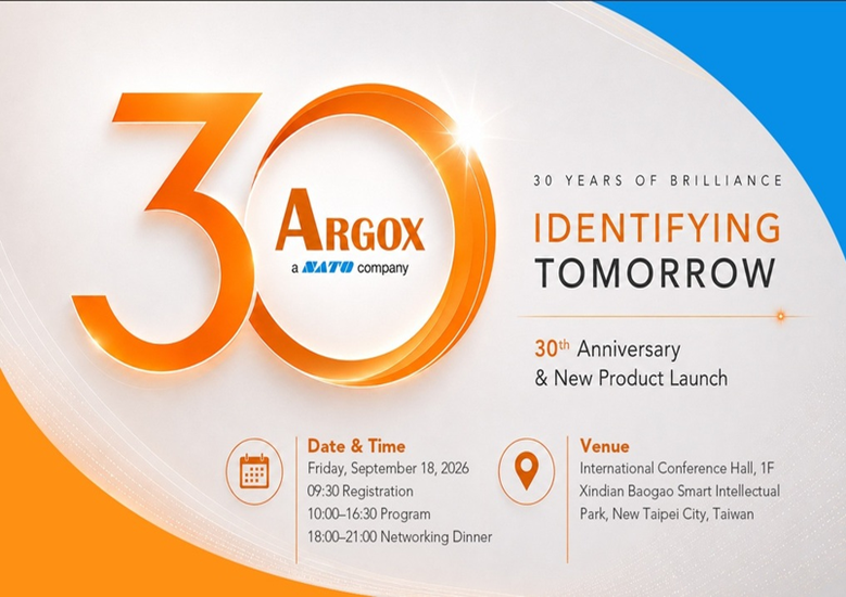 ARGOX Celebrates 30 Years of Innovation