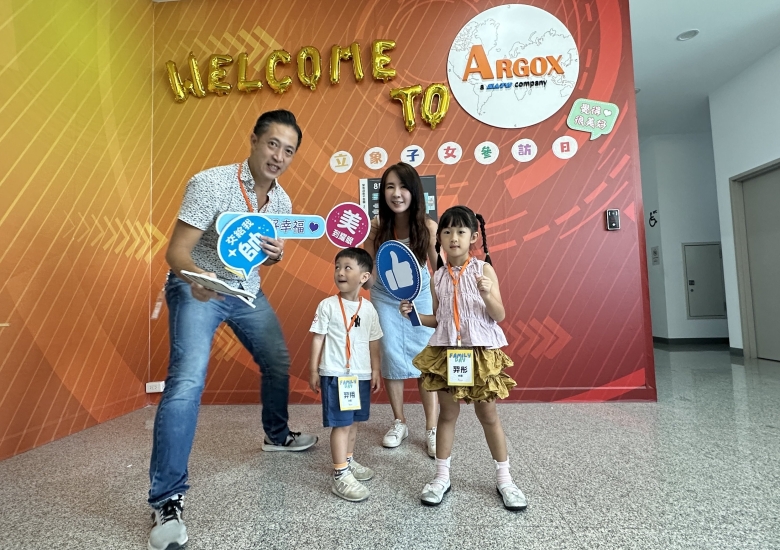 ARGOX 親子開箱日：探索工作的日常，連結家的溫度